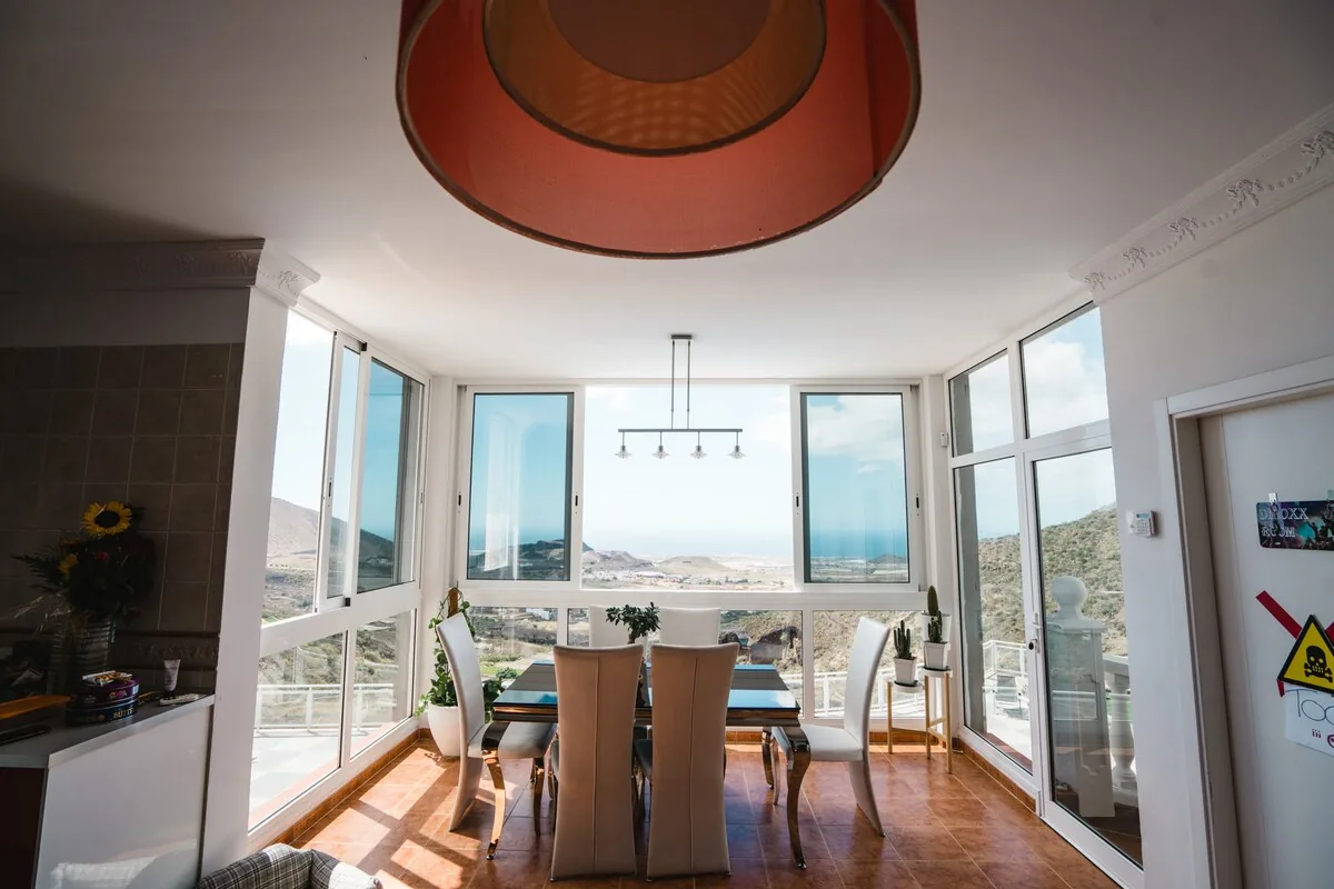 Cocina y comedor — Finca La Fortaleza