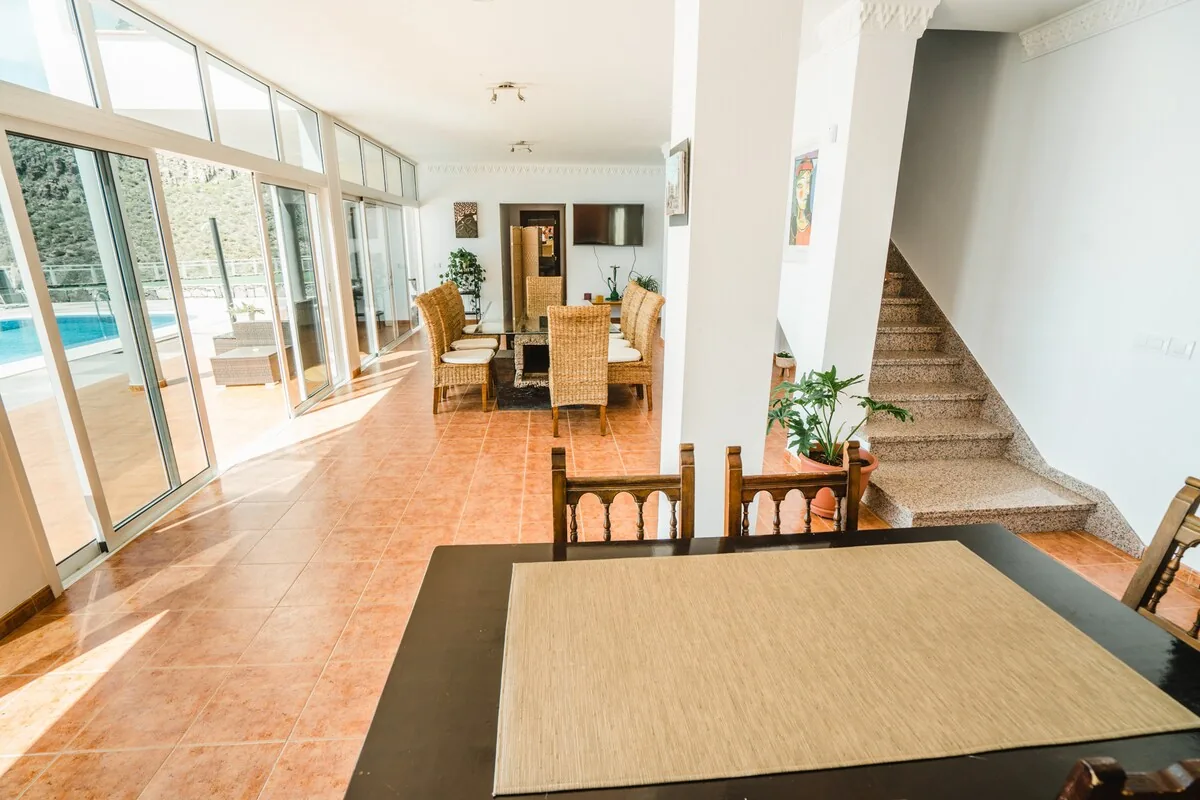 Cocina y comedor — Finca La Fortaleza