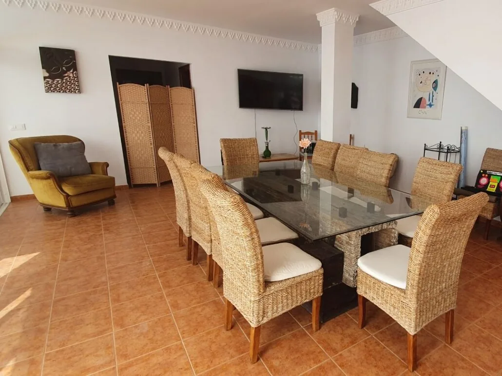 Cocina y comedor — Finca La Fortaleza
