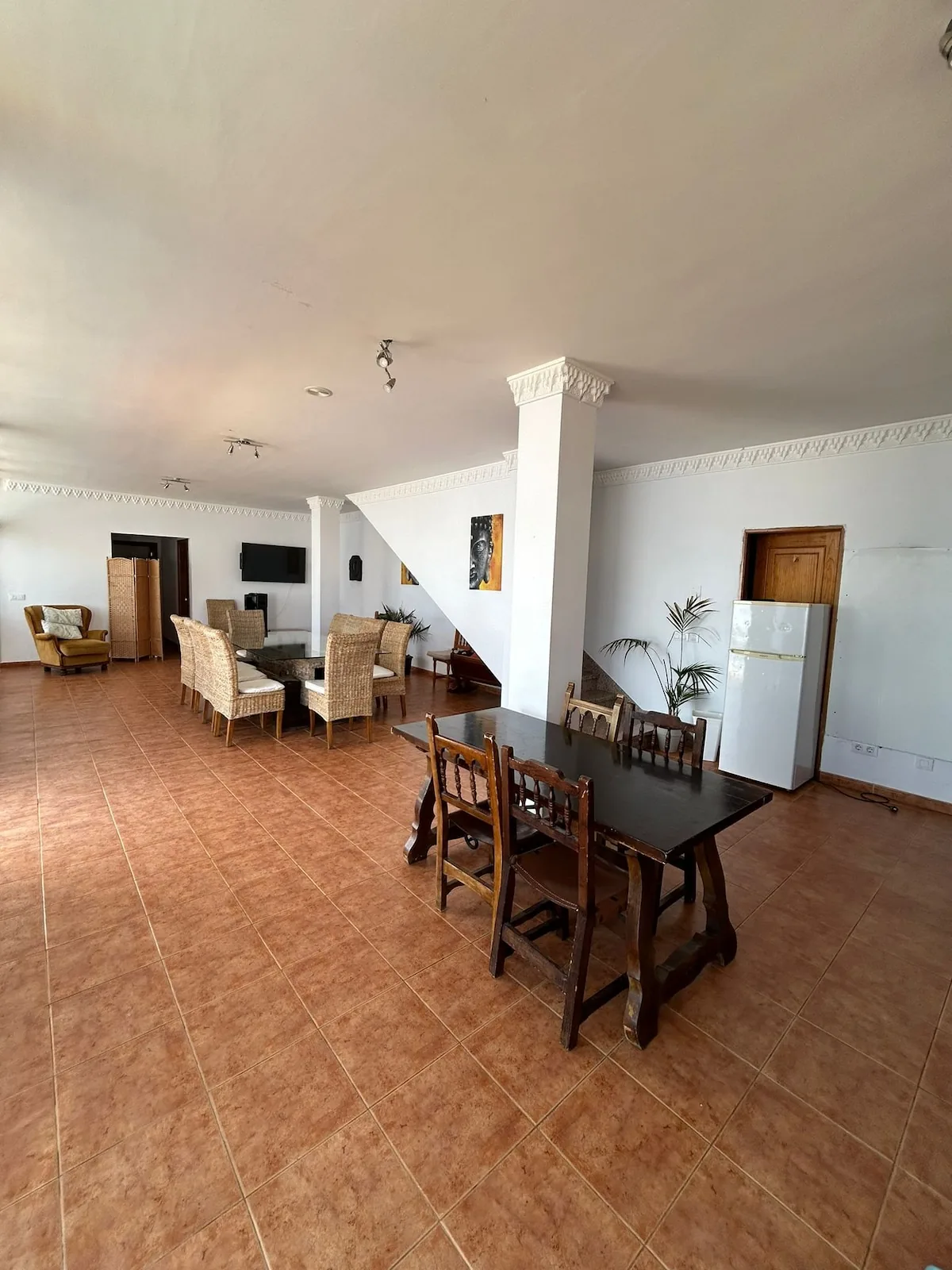 Cocina y comedor — Finca La Fortaleza