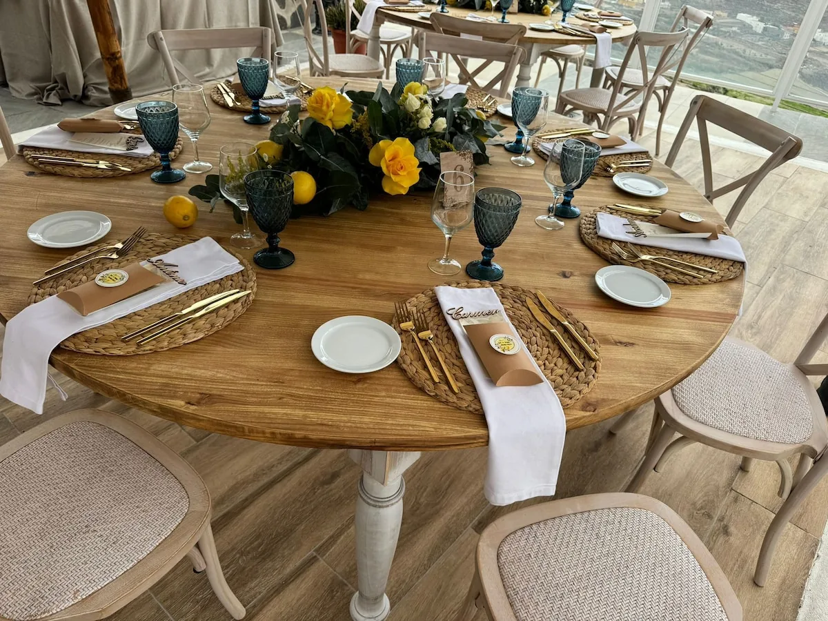 Cocina y comedor — Finca La Fortaleza